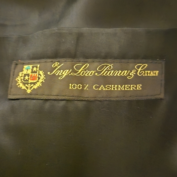 Saks Fifth Avenue COLLECTION Buttoned Cashmere Topcoat - Picture 11 of 11